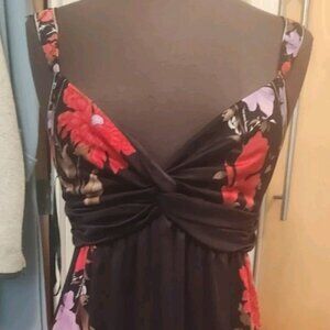 Elie Tahari Dress Silk Blend Fully Lined Sexy Evening Everyday Sz S Jersey